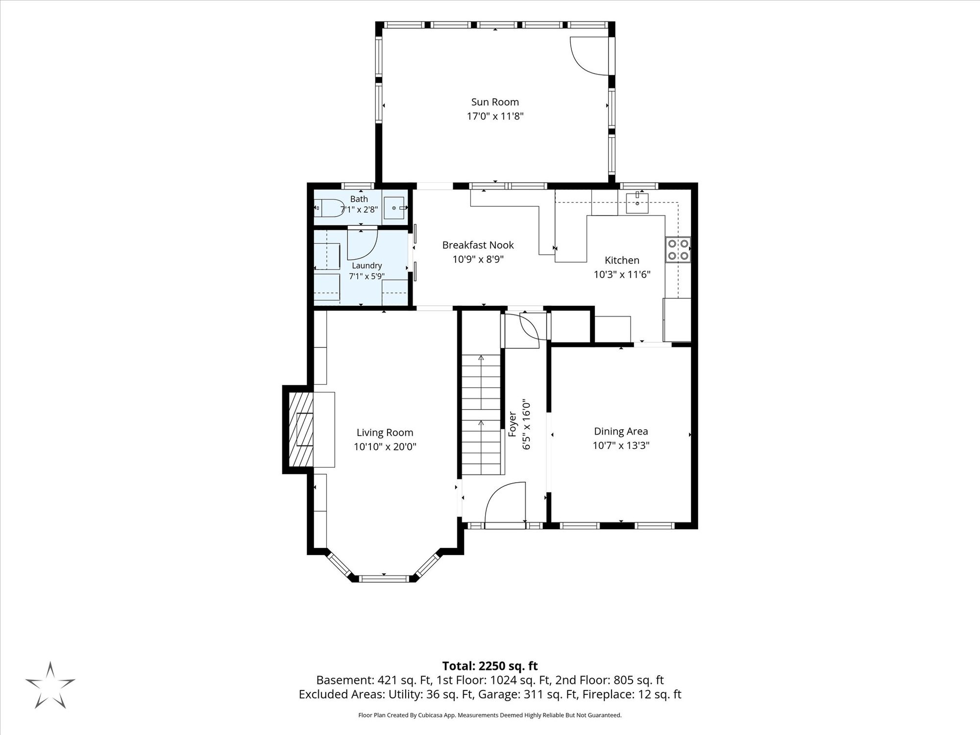 First floor plan